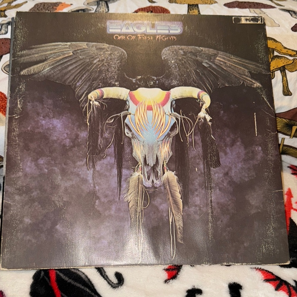 VINTAGE 1975 Eagles Vinyl Record Album Cover